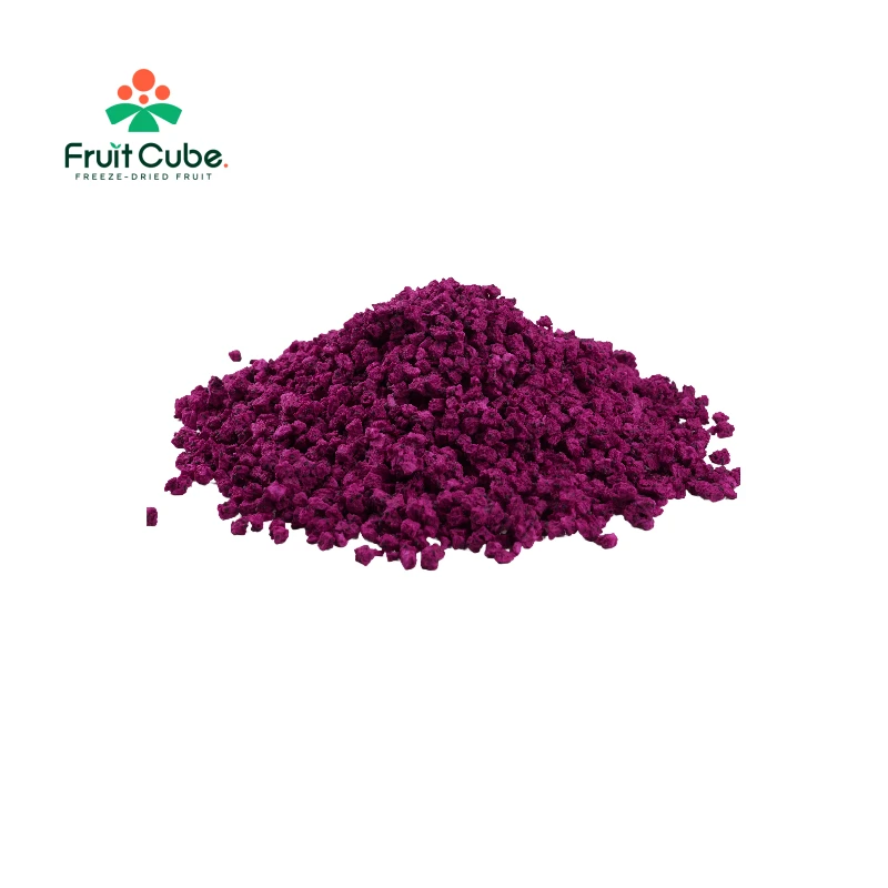 Freeze-Dried Dragon Fruit Dices factory