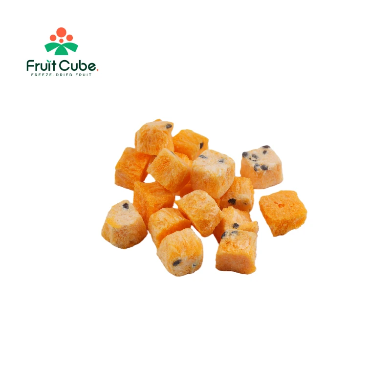 Freeze-Dried Passion Fruit Dices factory