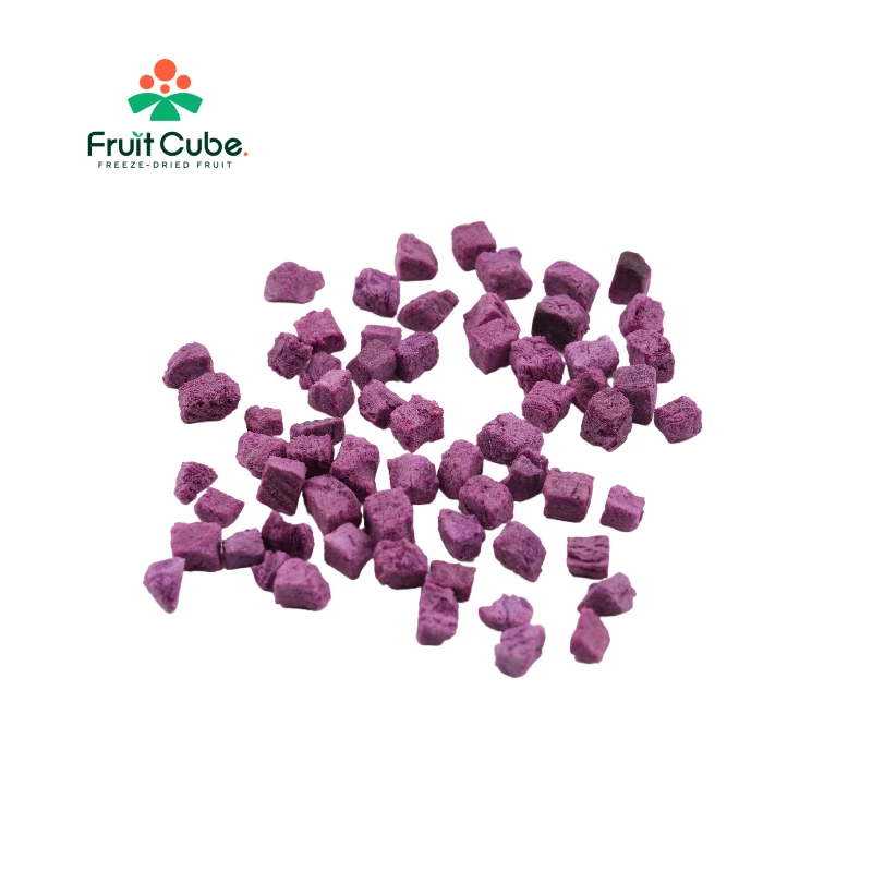 Freeze-Dried Purple Sweet Potato Dices suppliers