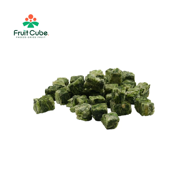 Freeze-Dried Spinach Cubes factory
