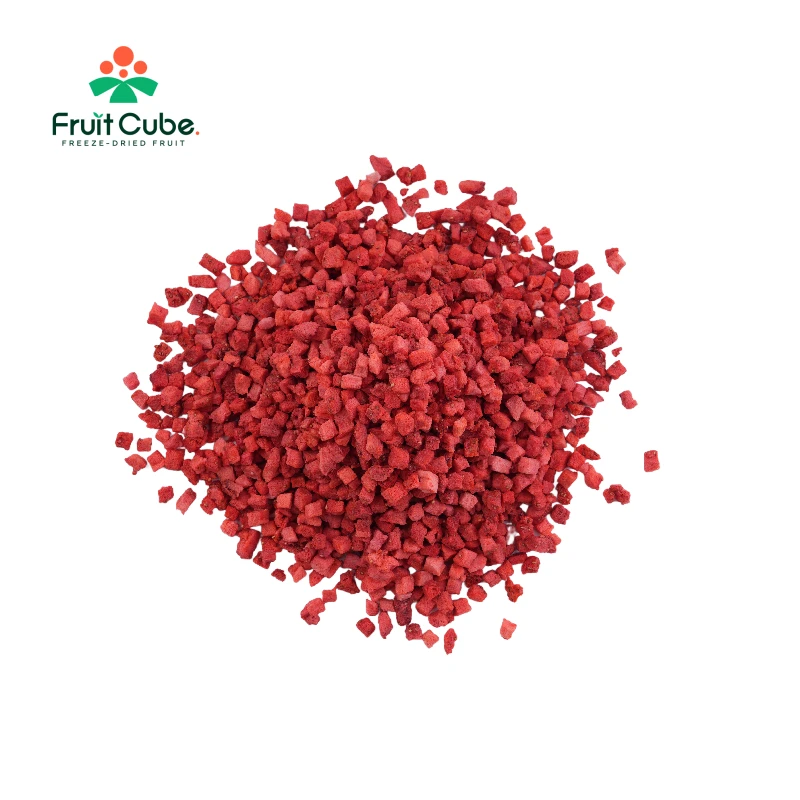 Freeze-Dried Strawberry Dices factory