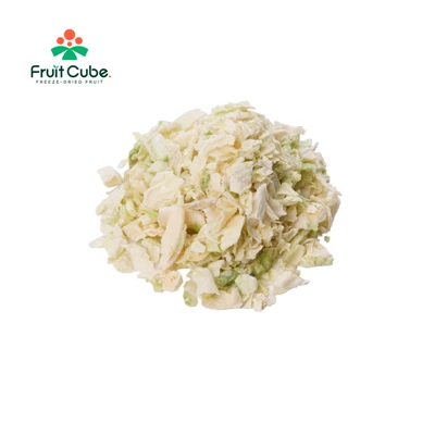 Freeze-Dried Green Cabbage Slices